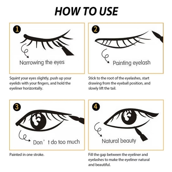 Matte Liquid Black Eyeliner Pen - Picture 3 of 4